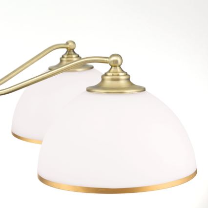 Sietynas, kabinamas ant grandinės OLD LAMP 5xE27/40W/230V diametras 75 cm balta/žalvaris