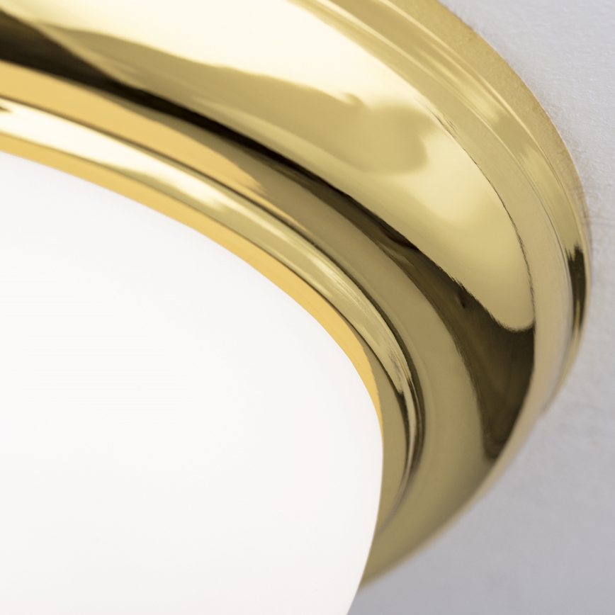 Lubinis šviestuvas EMPIRA 2xE14/40W/230V, skersmuo 26,5 cm, auksinės spalvos