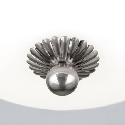 Lubų šviestuvas EMPIRA 2xE14/40W/230V Ø 26,5 cm matinis chromas