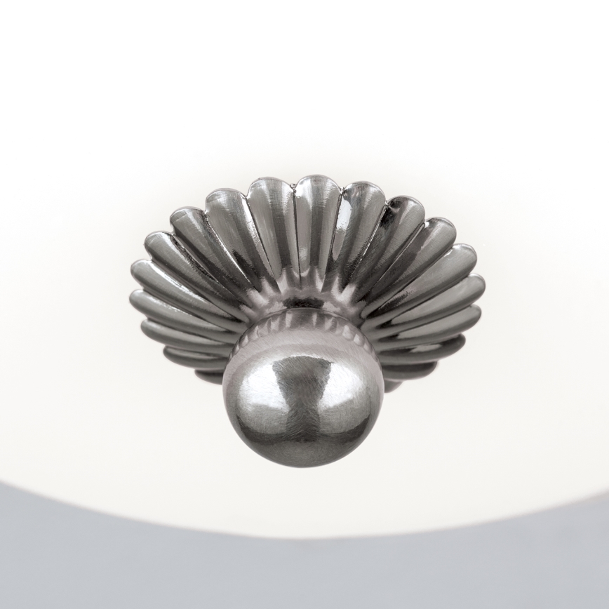 Lubų šviestuvas EMPIRA 2xE14/40W/230V Ø 26,5 cm matinis chromas