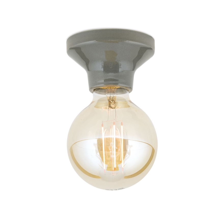 Lubinis šviestuvas FROST 1xE27/60W/230V pilka