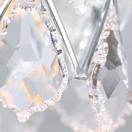 Lubinis šviestuvas RITA 1xG9/40W/230V, skersmuo 9 cm, blizgus chromas