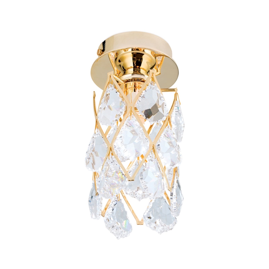 Lubinis šviestuvas RITA 1xG9/40W/230V skersmuo 9 cm auksinis