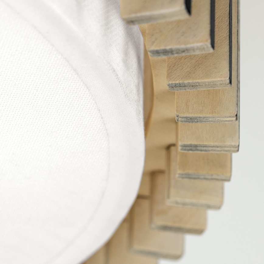 Lubinis šviestuvas TARTA 3xE27/40W/230V, skersmuo 40 cm, smėlinis