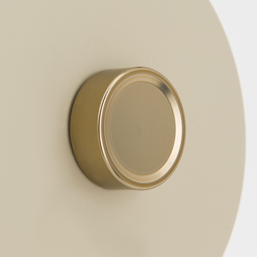 Reguliuojama lanksčioji sieninė lempa DOTTY 1xGU10/10W/230V smėlinė/juoda