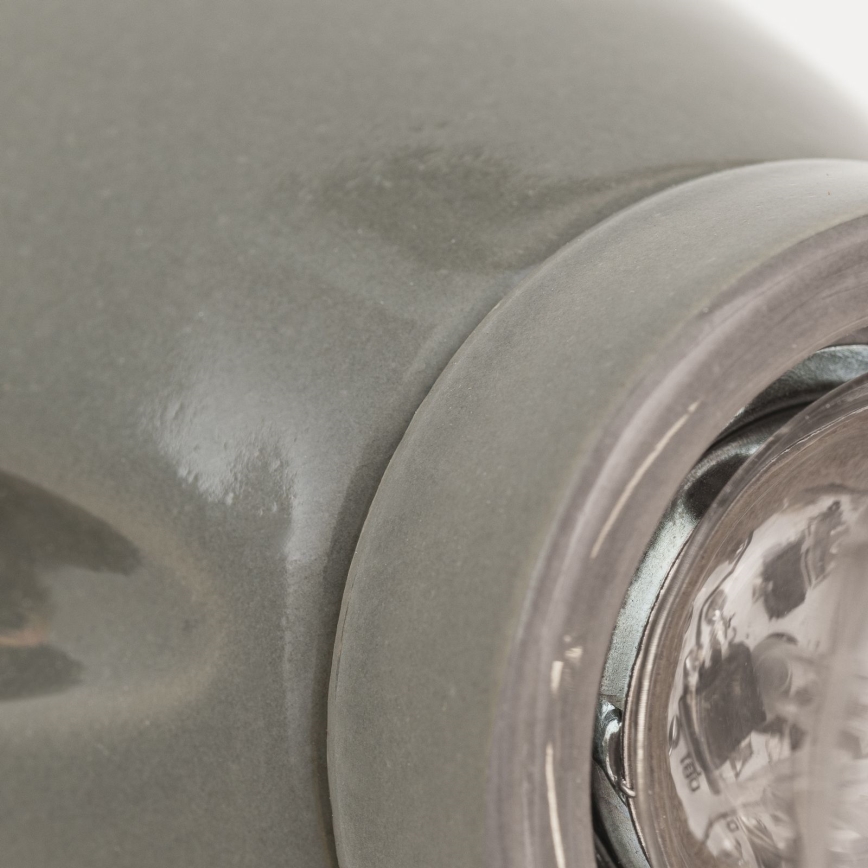 Sieninis šviestuvas FROST 1xE27/60W/230V pilkas