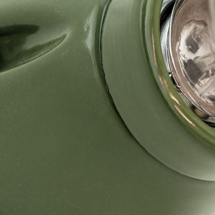 Sieninis šviestuvas FROST 1xE27/60W/230V žalias