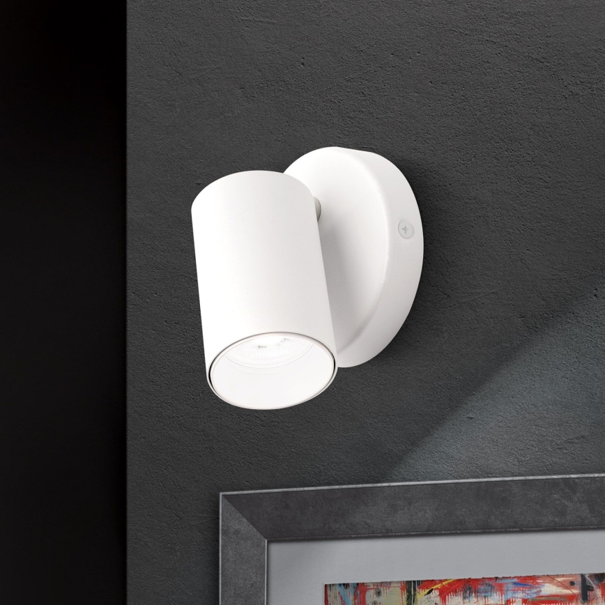 Sieninis taškinis šviestuvas SEAN 1xGU10/13W/230V baltas