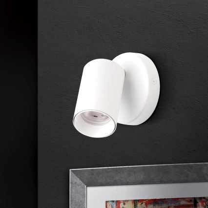 Sieninis taškinis šviestuvas SEAN 1xGU10/13W/230V baltas