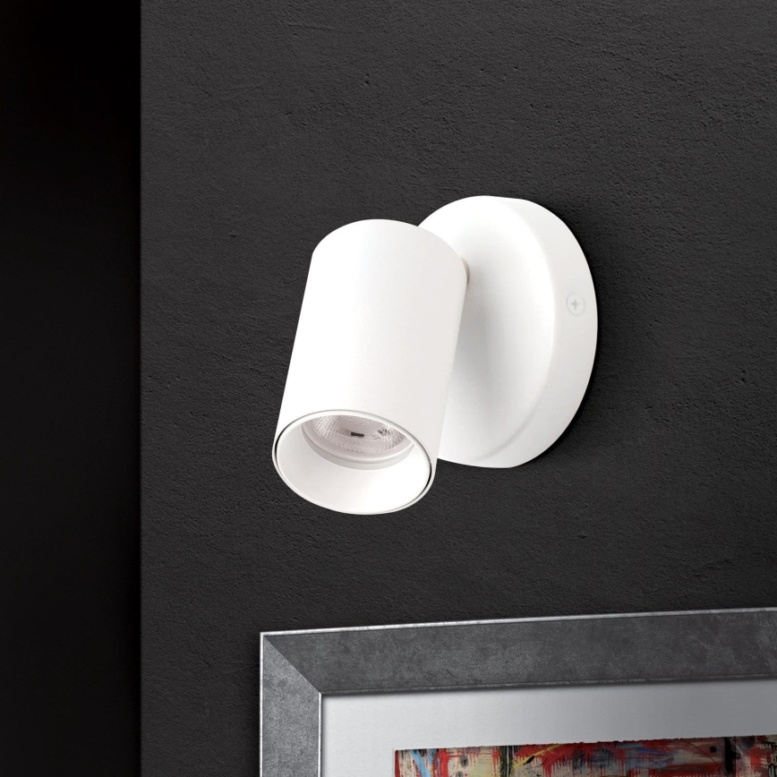 Sieninis taškinis šviestuvas SEAN 1xGU10/13W/230V baltas