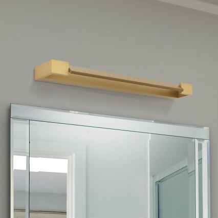 LED vonios veidrodžio apšvietimas MARILYN LED/18W/230V 60 cm IP44 auksas
