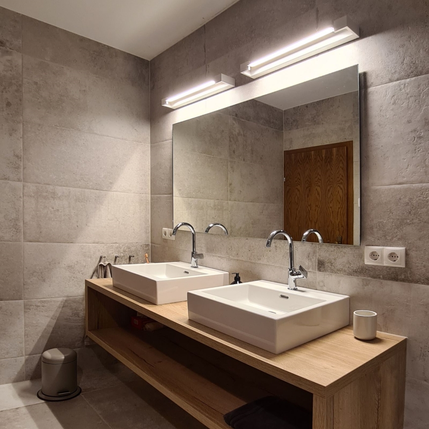 LED vonios veidrodžio apšvietimas MARILYN LED/18W/230V 60 cm IP44 balta