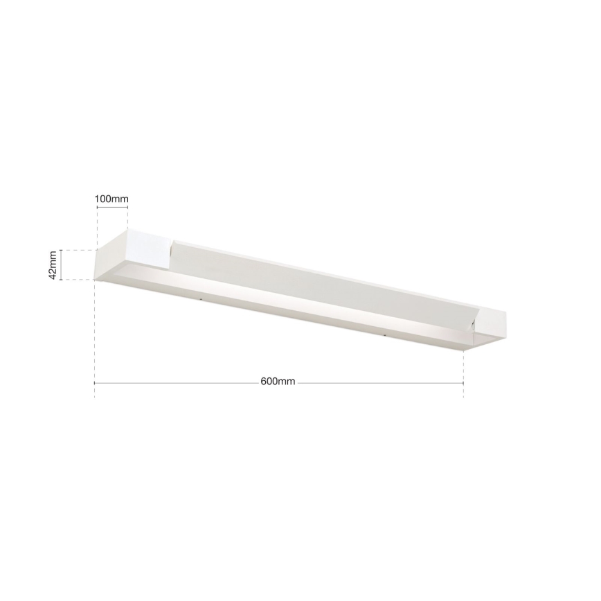 LED vonios veidrodžio apšvietimas MARILYN LED/18W/230V 60 cm IP44 balta