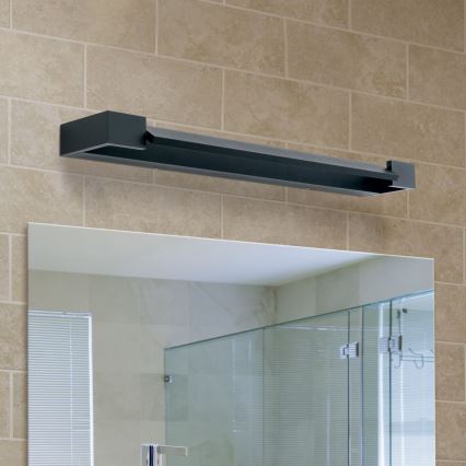 LED vonios veidrodžio apšvietimas MARILYN LED/18W/230V 60 cm IP44 juoda