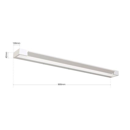 LED vonios veidrodžio apšvietimas MARILYN LED/24W/230V 90 cm IP44 balta