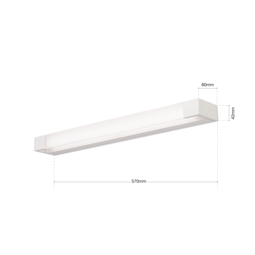 LED vonios veidrodžio apšvietimas MARILYN LED/21W/230V 57 cm IP44 balta
