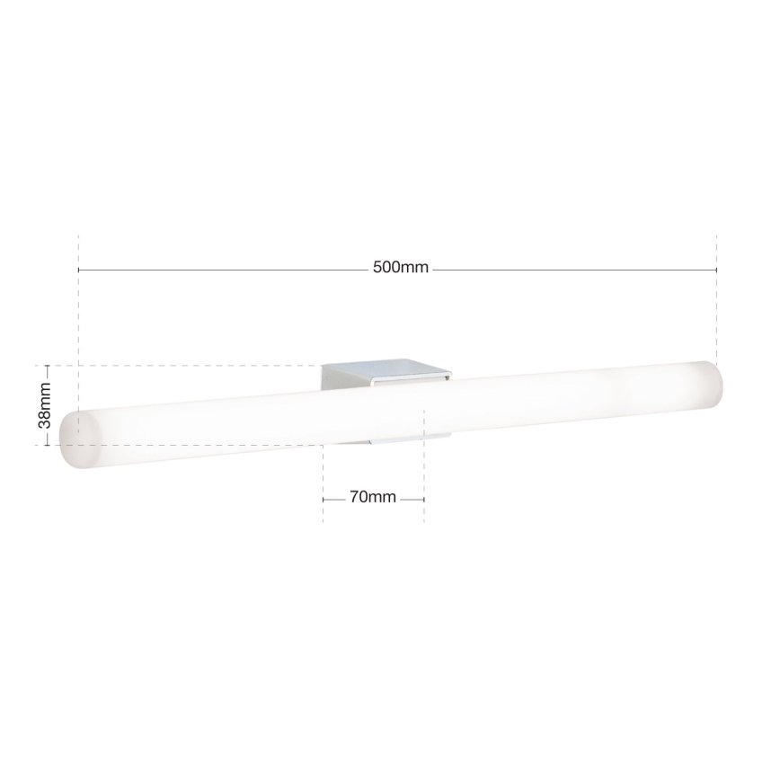 LED sieninis šviestuvas VISAGIST 1xS14d/8W/230V balta