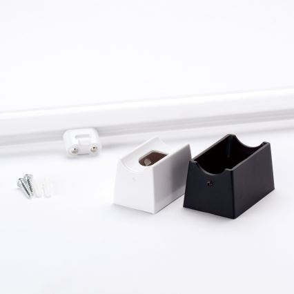 LED sieninis šviestuvas VISAGIST 1xS14d/8W/230V juoda