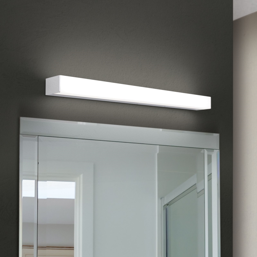 LED vonios veidrodžio apšvietimas HORIZON LED/12W/230V 3000/4000K 60 cm IP44 sidabras