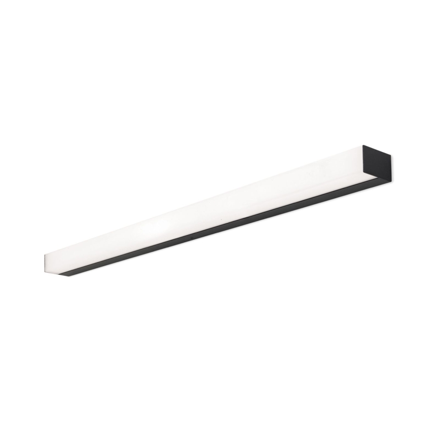 LED vonios veidrodžio apšvietimas HORIZON LED/18W/230V 3000/4000K 90 cm IP44 juoda