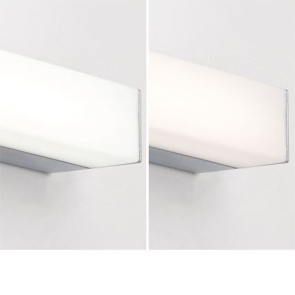LED vonios veidrodžio apšvietimas HORIZON LED/18W/230V 3000/4000K 90 cm IP44 sidabras