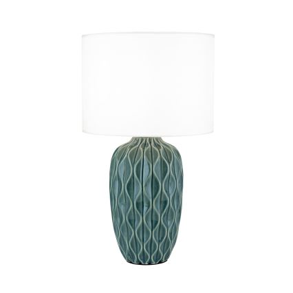 Stalinė lempa TORTUGA 1xE27/40W/230V žalia/balta