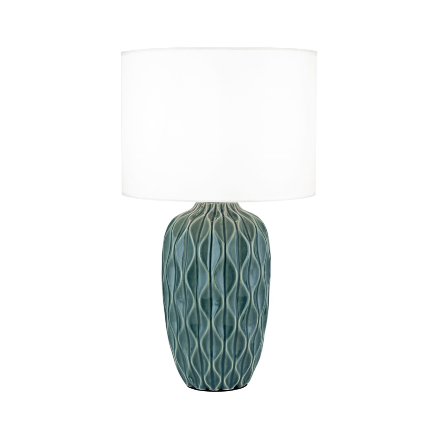 Stalinė lempa TORTUGA 1xE27/40W/230V žalia/balta