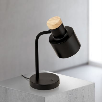 Stalinis šviestuvas GILI 1xE27/40W/230V juodas