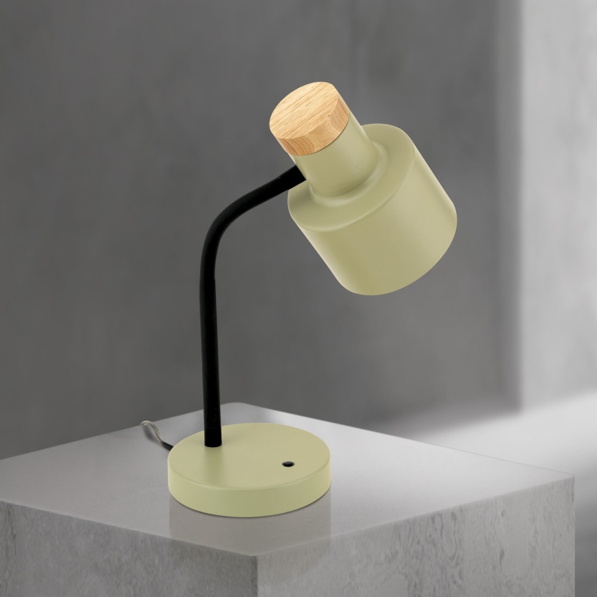 Stalinė lempa GILI 1xE27/40W/230V žalia