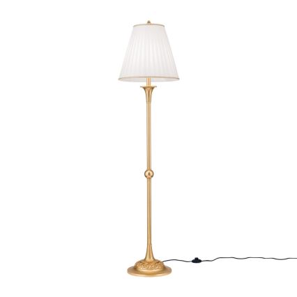 Toršeras FONSA 1xE27/60W/230V balta/auksas