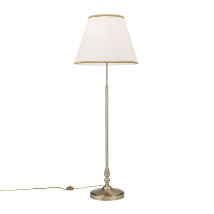 Toršeras TONIA 2xE27/60W/230V 154 cm balta/bronza