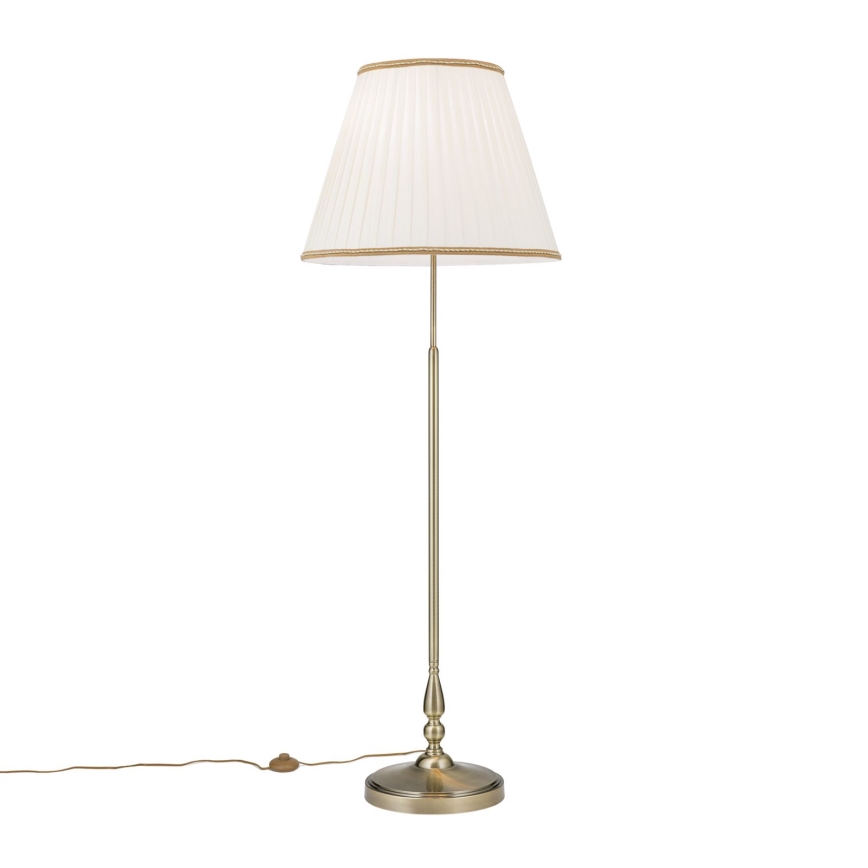 Toršeras TONIA 2xE27/60W/230V 154 cm balta/bronza
