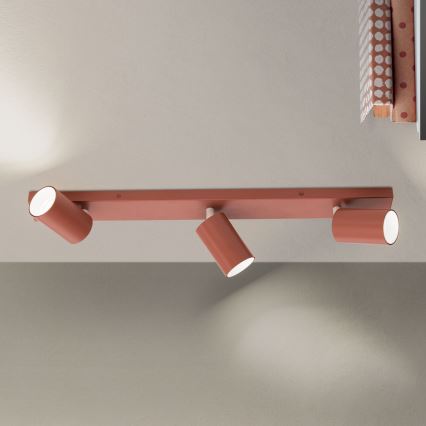 Taškinis šviestuvas PENN 3xGU10/13W/230V plytų spalvos