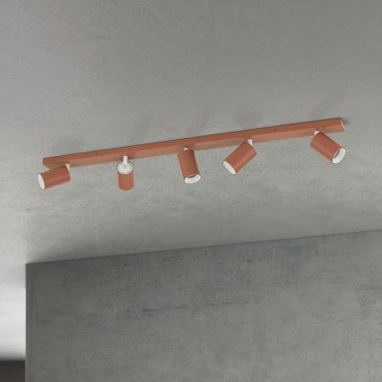 taškinis šviestuvas PENN 5xGU10/13W/230V plytų spalvos