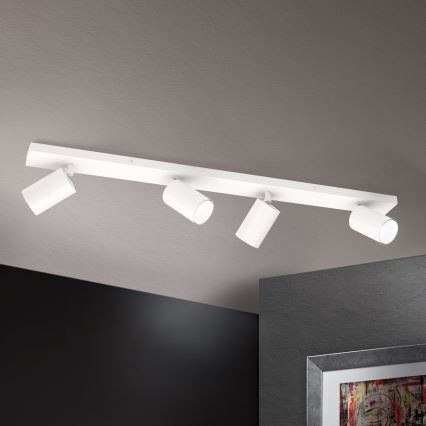 Taškinis šviestuvas SEAN 4xGU10/13W/230V, baltas