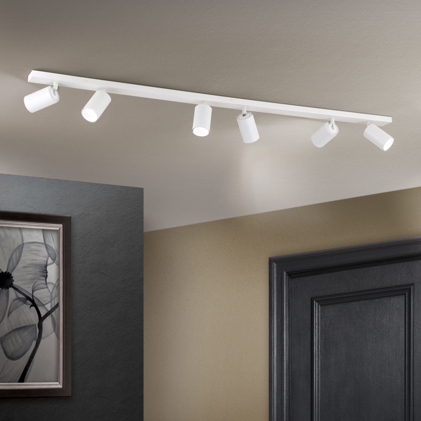 Taškinis šviestuvas SEAN 6xGU10/13W/230V baltas