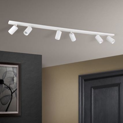 Taškinis šviestuvas SEAN 6xGU10/13W/230V baltas