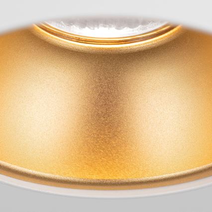 Taškinis šviestuvas STARLIGHT 1xGU10/50W/230V balta/auksinė