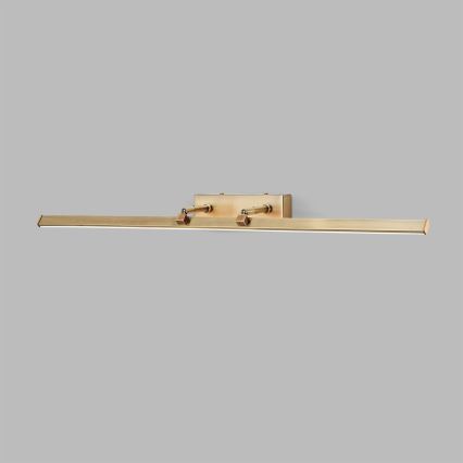 LED paveiklo šviestuvas PUBLIO LED/15W/230V 75 cm auksas/patina