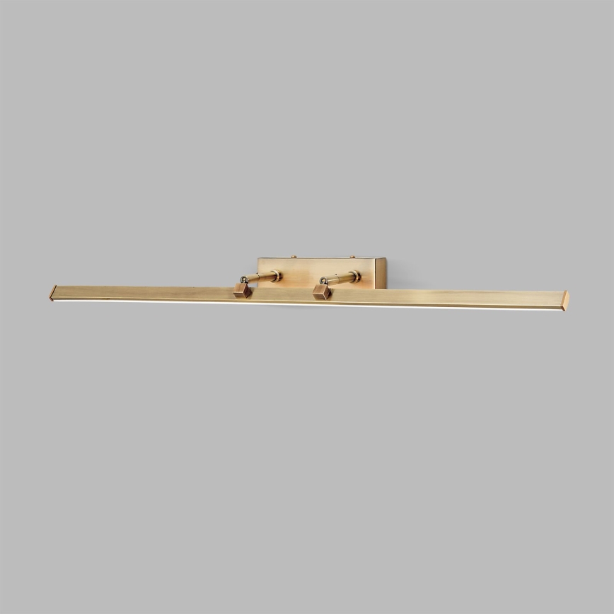 LED paveiklo šviestuvas PUBLIO LED/15W/230V 75 cm auksas/patina