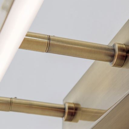 LED paveiklo šviestuvas PUBLIO LED/15W/230V 75 cm auksas/patina