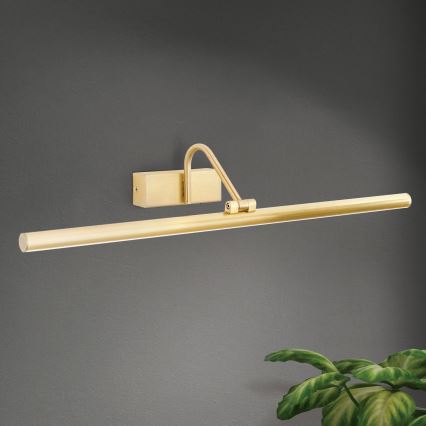 LED paveiklo šviestuvas PORTRAIT LED/12W/230V 60 cm auksas
