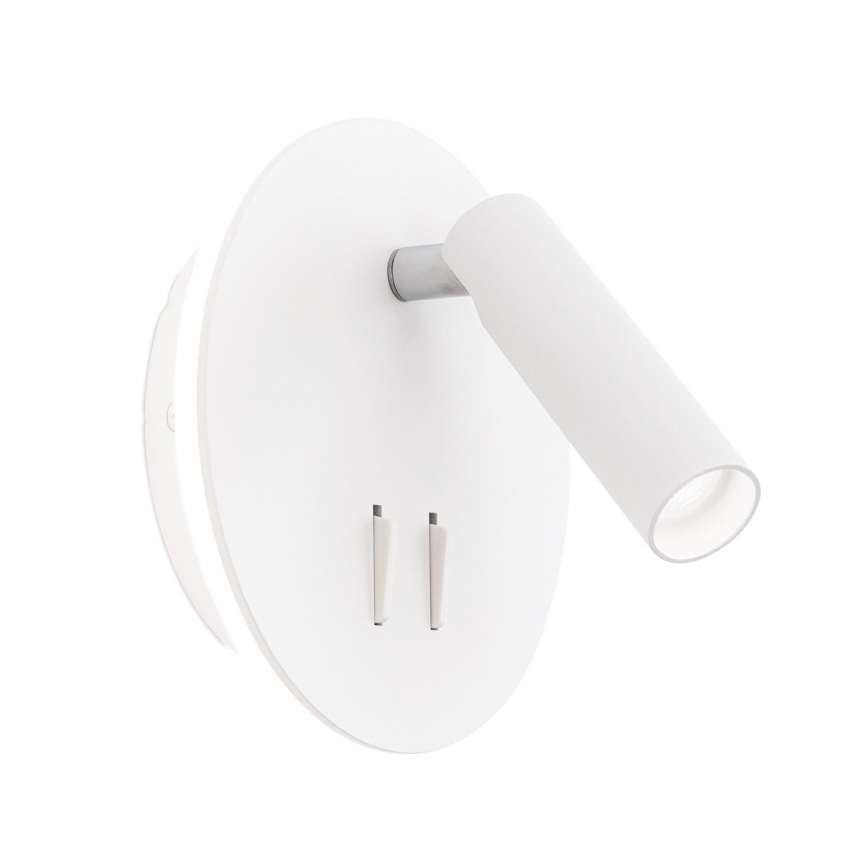LED sieninis akcentinis šviestuvas LENNY LED/6W/230V + LED/3W balta