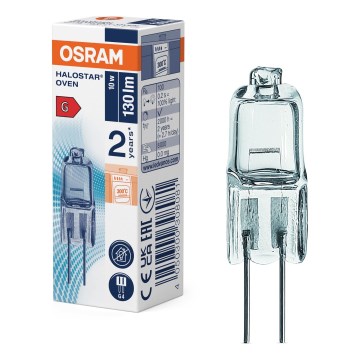 Orkaitės lemputė HALOSTAR G4/10W/12V 2700K - Osram