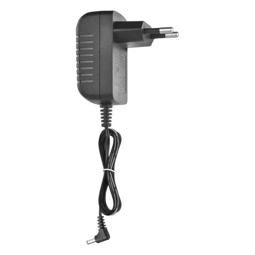 Orų stotelė su spalvotu LCD ekranu ir žadintuvu 5V 3xAAA + 2xAA juoda