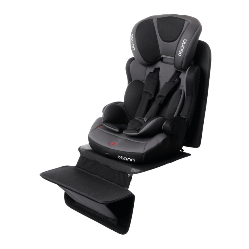 OSANN - Apsauginis kilimėlis po automobiline kėdute FeetUp juodos spalvos