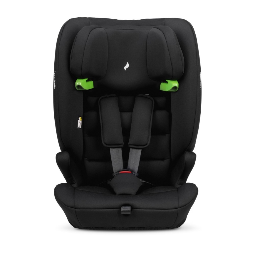 OSANN - Vaikiška automobilinė kėdutė Lupo Isofix i-Size 76-150 cm Juoda