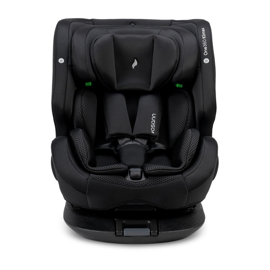 OSANN - Vaikiška automobilinė kėdutė ONE 360 Klimax i-Size 40-150 cm, juodos spalvos