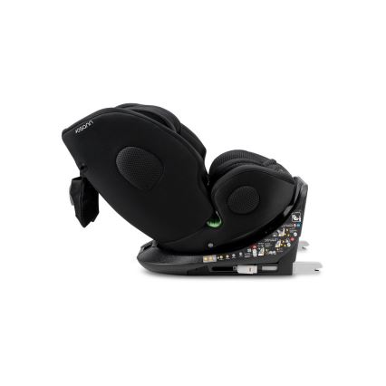 OSANN - Vaikiška automobilinė kėdutė ONE 360 Klimax i-Size 40-150 cm, juodos spalvos