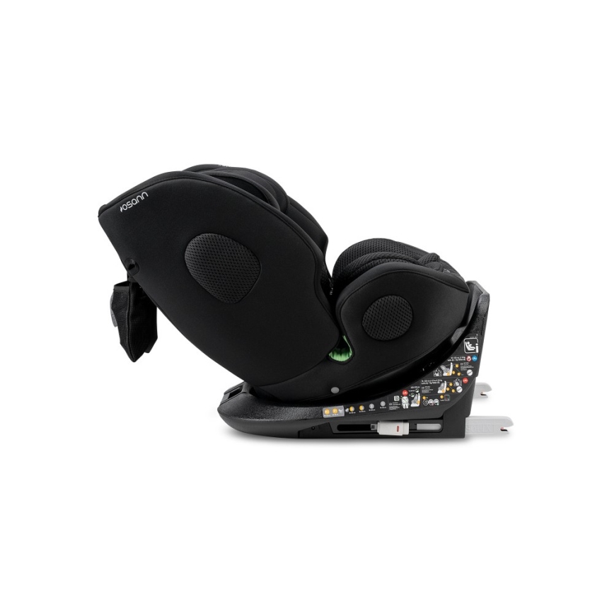 OSANN - Vaikiška automobilinė kėdutė ONE 360 Klimax i-Size 40-150 cm, juodos spalvos